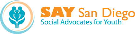 SAY San Diego logo